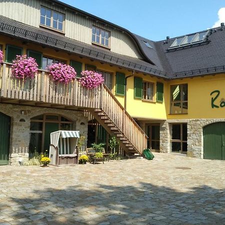 Pension Raupennest Mit Blockhaussauna Bautzen Eksteriør bilde